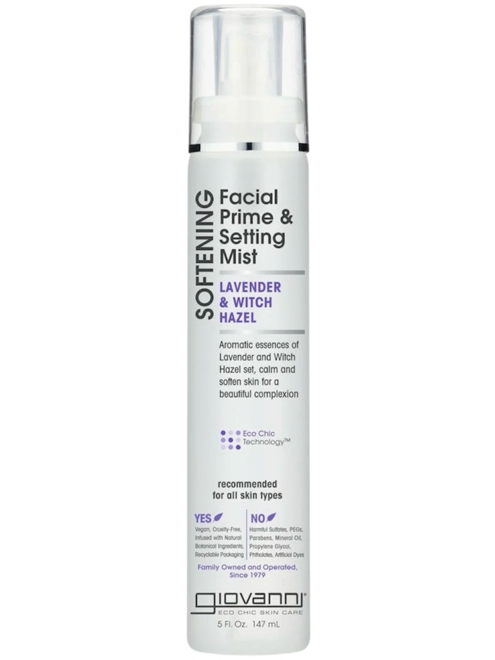 Giovanni Softening Facial Prime & Setting Mist